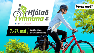 Hjólað í vinnuna hefst á morgun